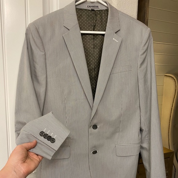 Men’s Express Slim Fit Suit - Picture 6 of 14
